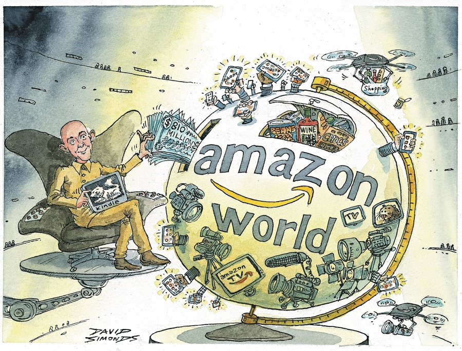 What does Amazon care for losses? Its plan is for world domination