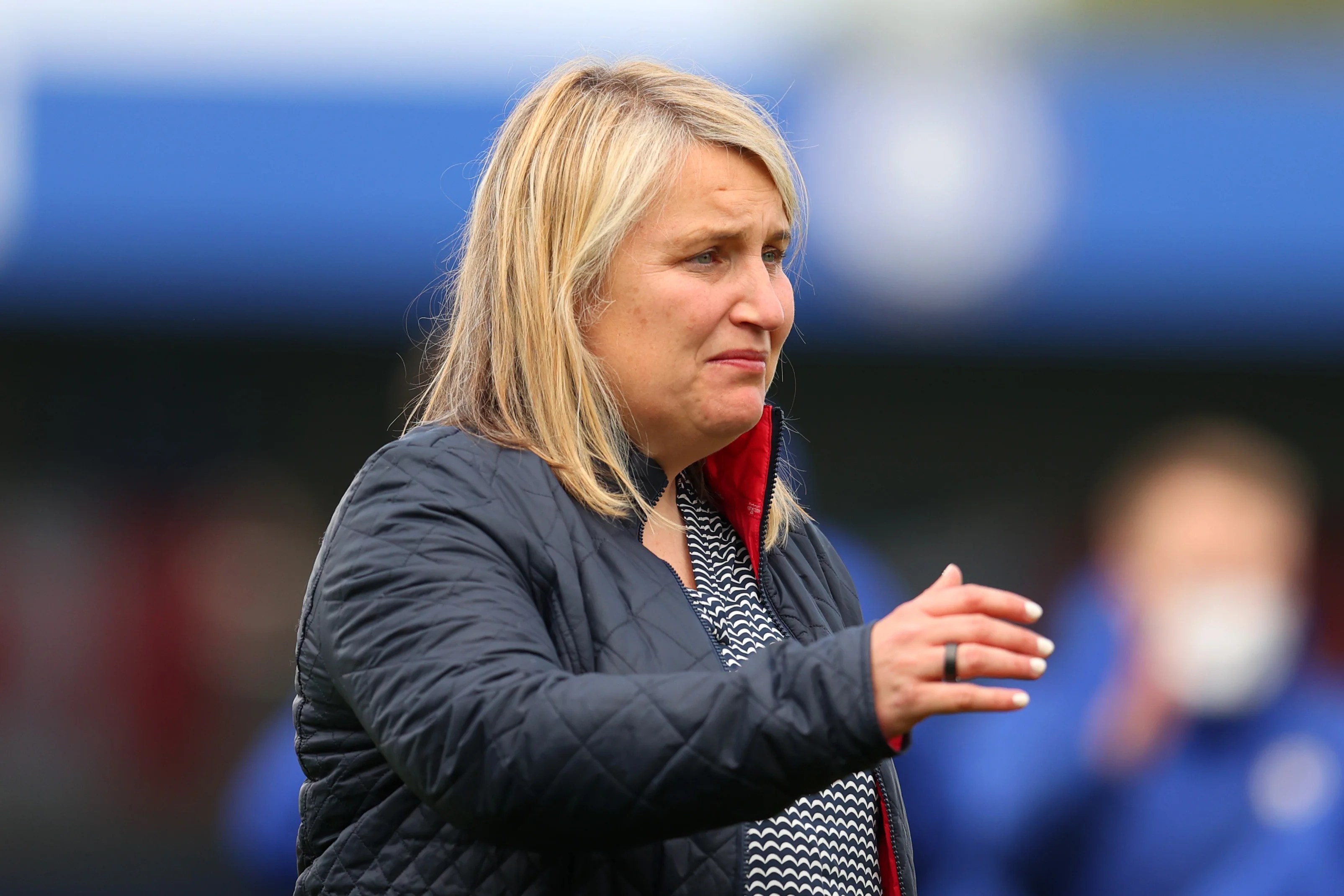 Emma Hayes ‘overwhelmed with emotion’ after Chelsea reach Champions