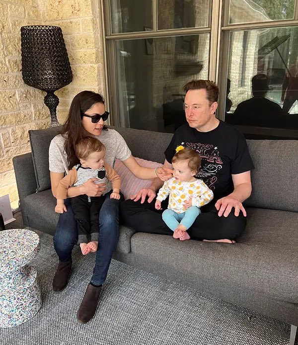First photo emerges of Elon Musk and his baby twins with Neuralink director The Independent