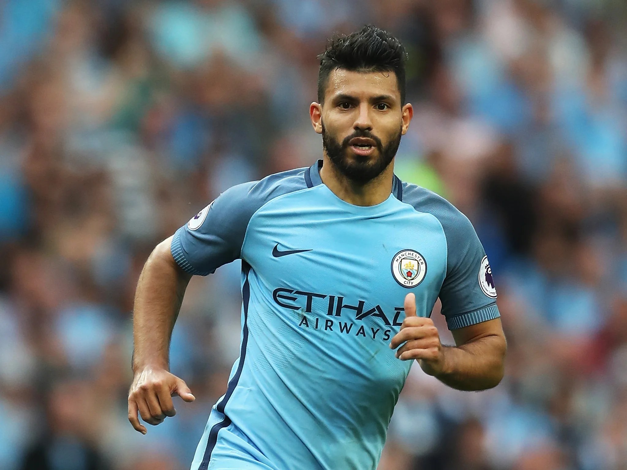 Sergio Aguero Manchester City striker charged with violent conduct for