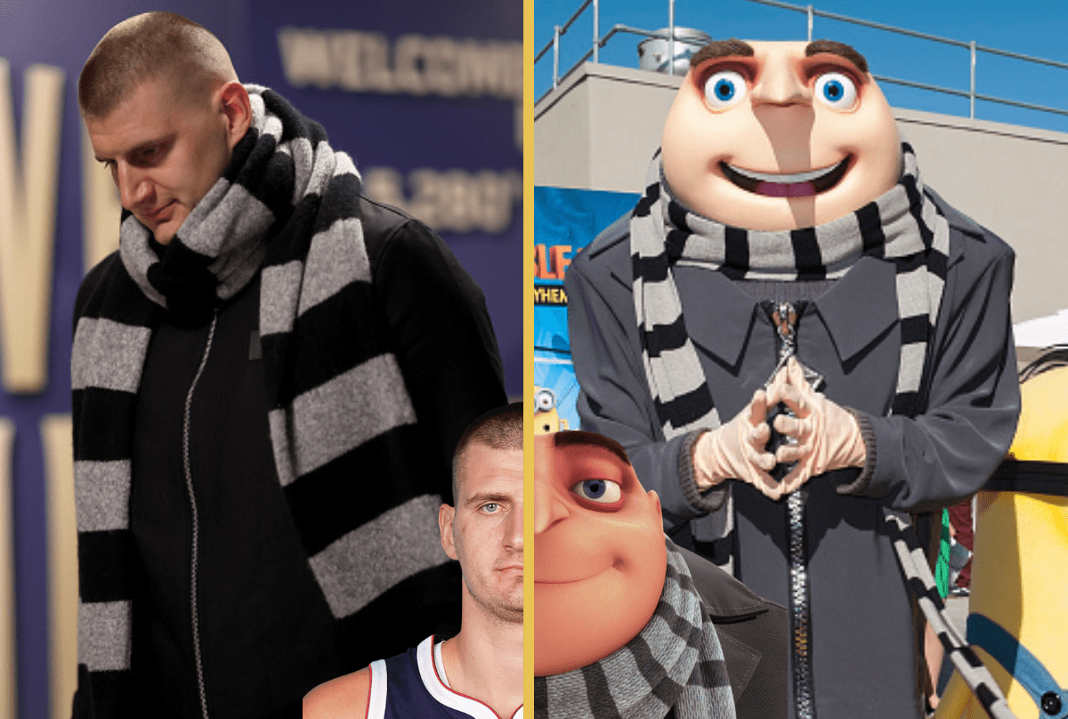 Nuggets Star Nikola Jokic Wears Gruvy 'Despicable Me' Outfit Before
