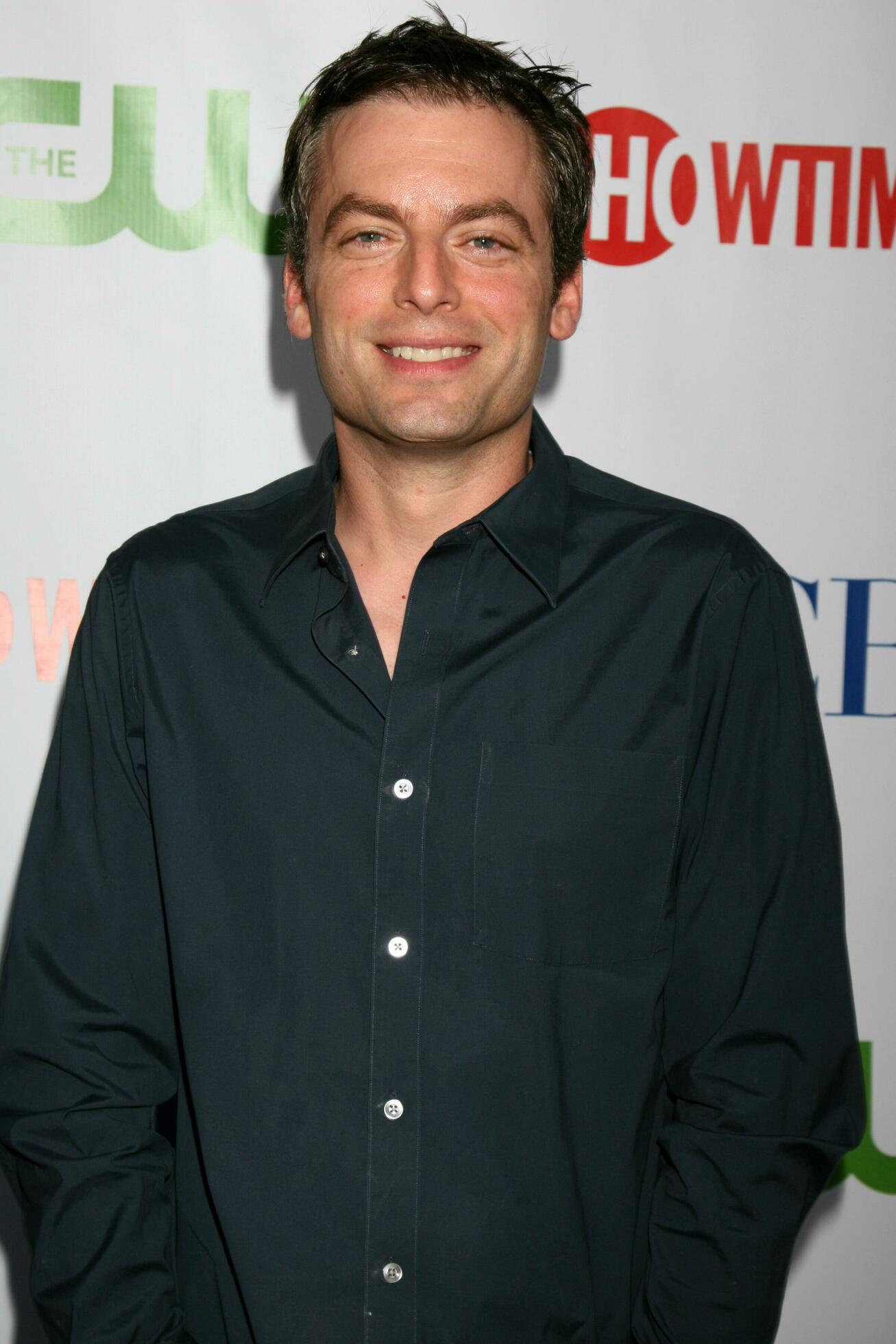 Justin Kirk arriving at the CBS TCA Summer 08 Party at Boulevard 3 in