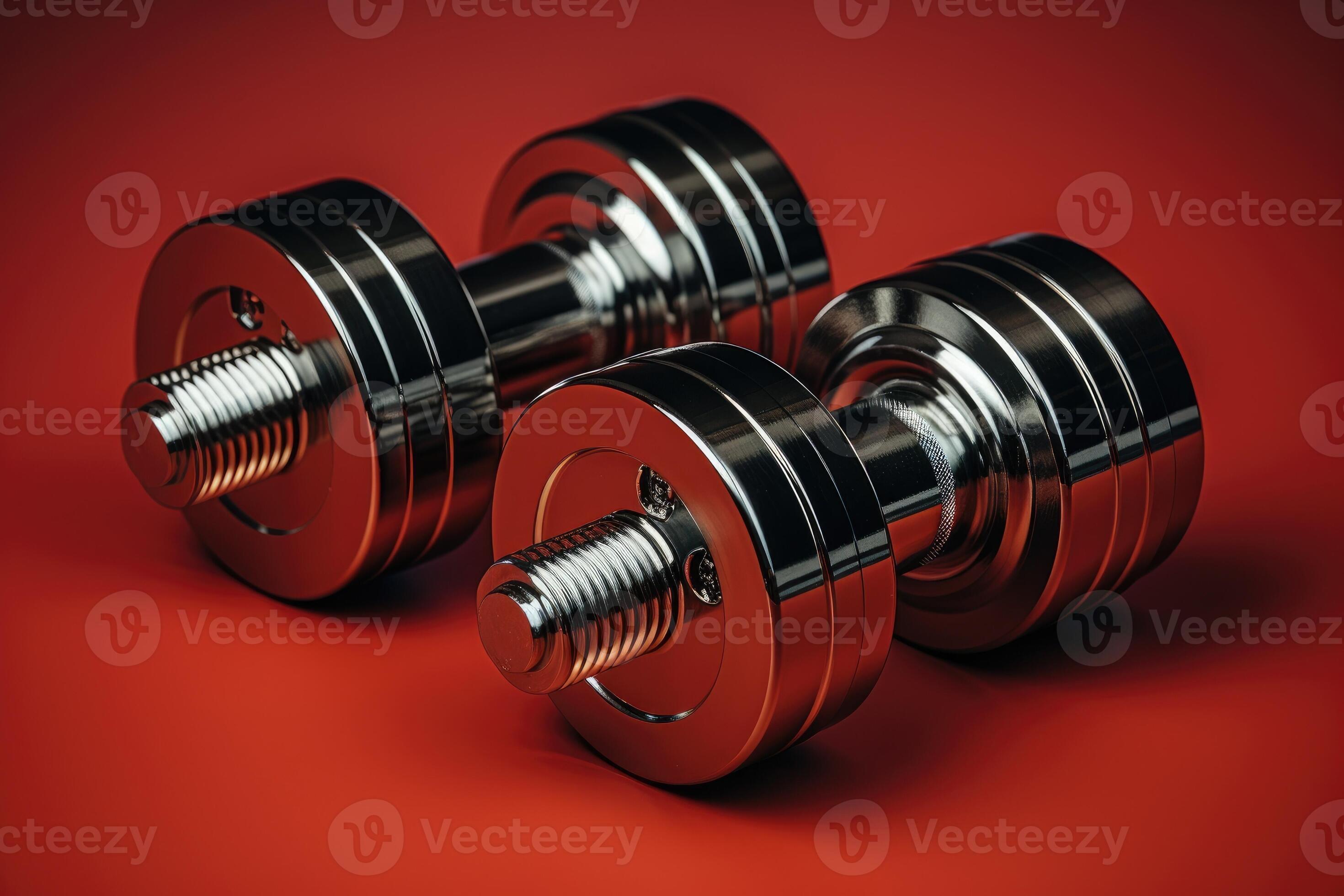 Fitness gym dumbbell. Generative AI 26441589 Stock Photo at Vecteezy