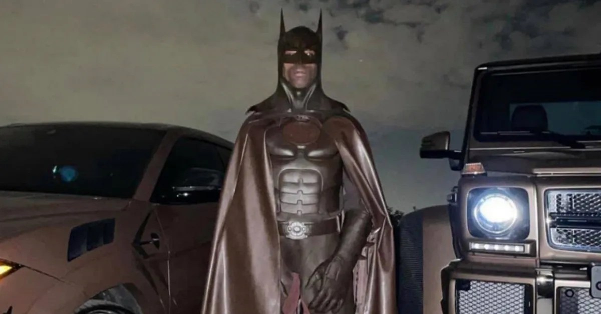 Travis Scott's Memeified Batman Costume Explained And Why It Got These Celebrities Talking