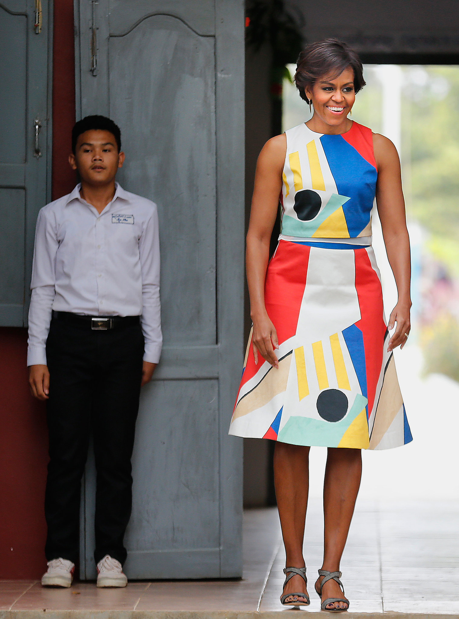 50 Memorable Michelle Obama Looks A Glance Back The New York Times