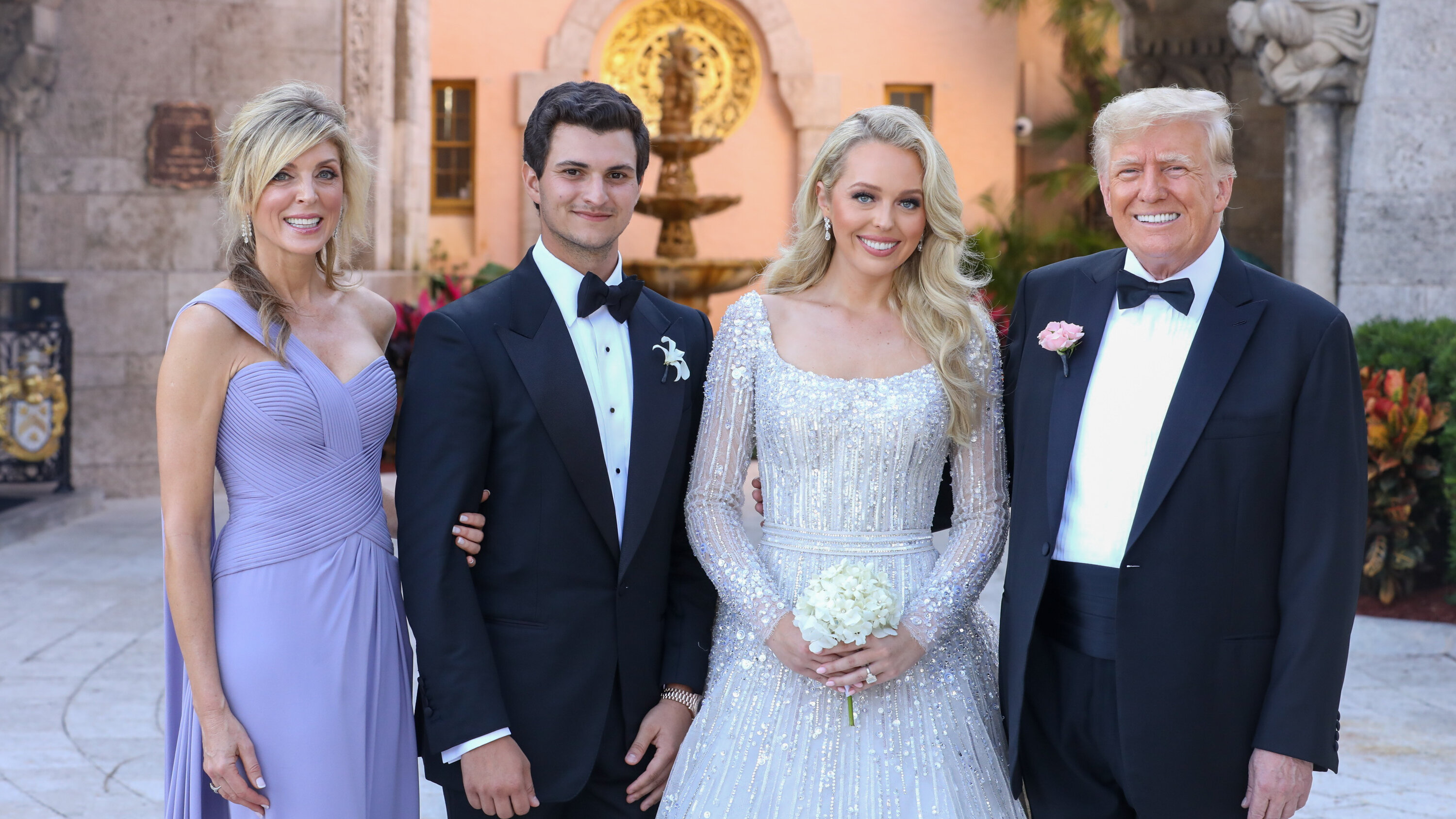 Tiffany Trump Weds at MaraLago The New York Times