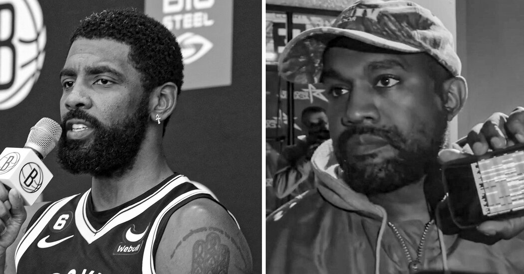 Opinion Kyrie Irving, Kanye West and the Problem of Black Antisemitism The New York Times