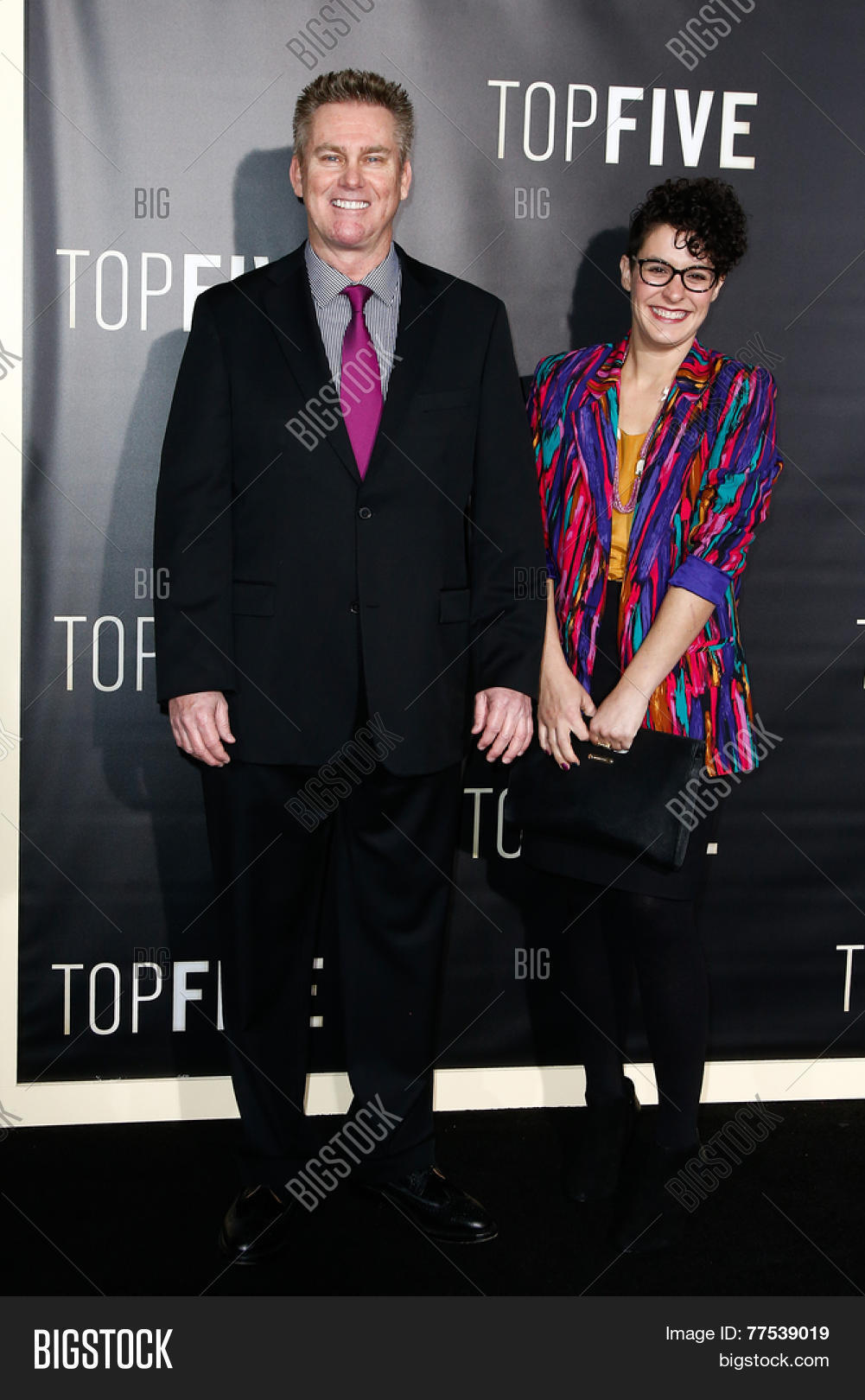 NEW YORKDEC 3 Comedian Brian Regan (L) and wife Kathleen Regan attend