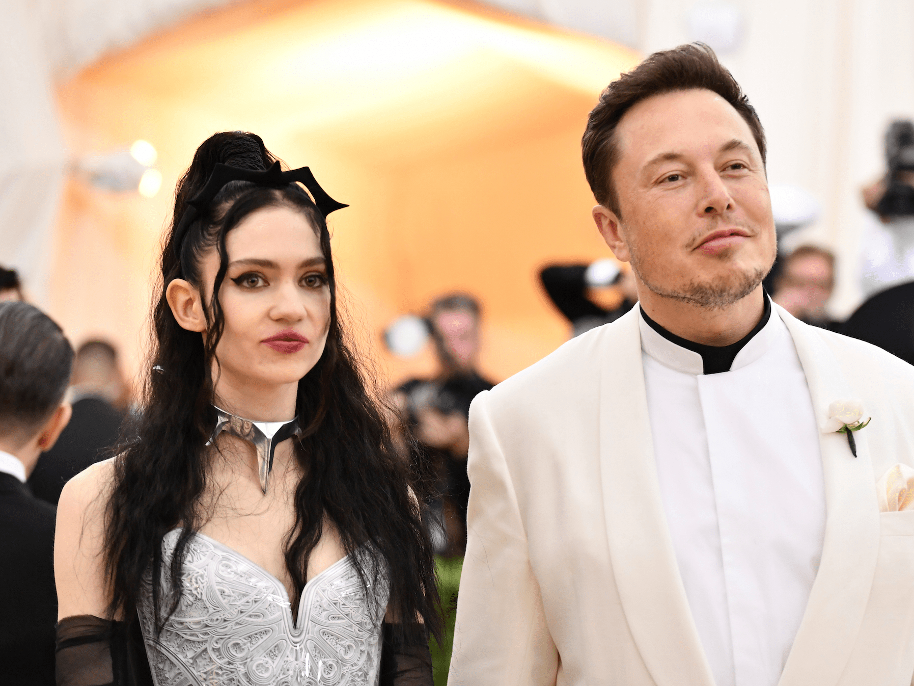 Elon Musk is dating musician Grimes, see photos from the Met Gala