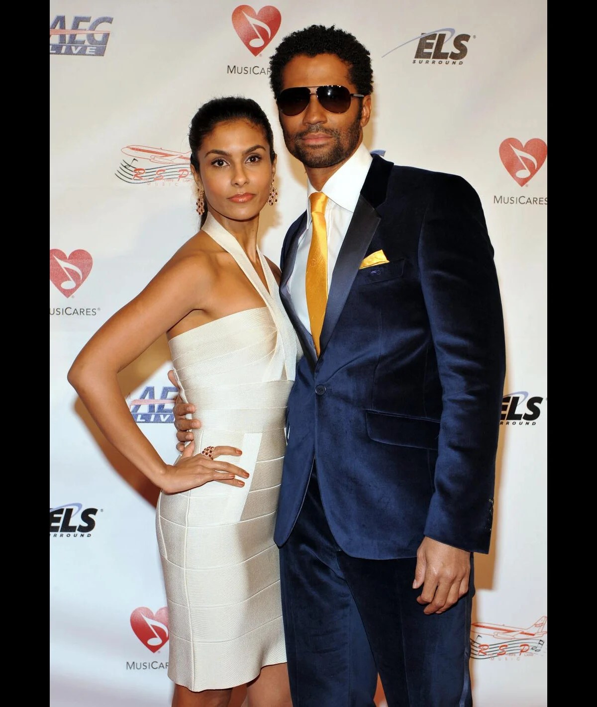 Photo Eric Benét et Manuela Testolini Purepeople
