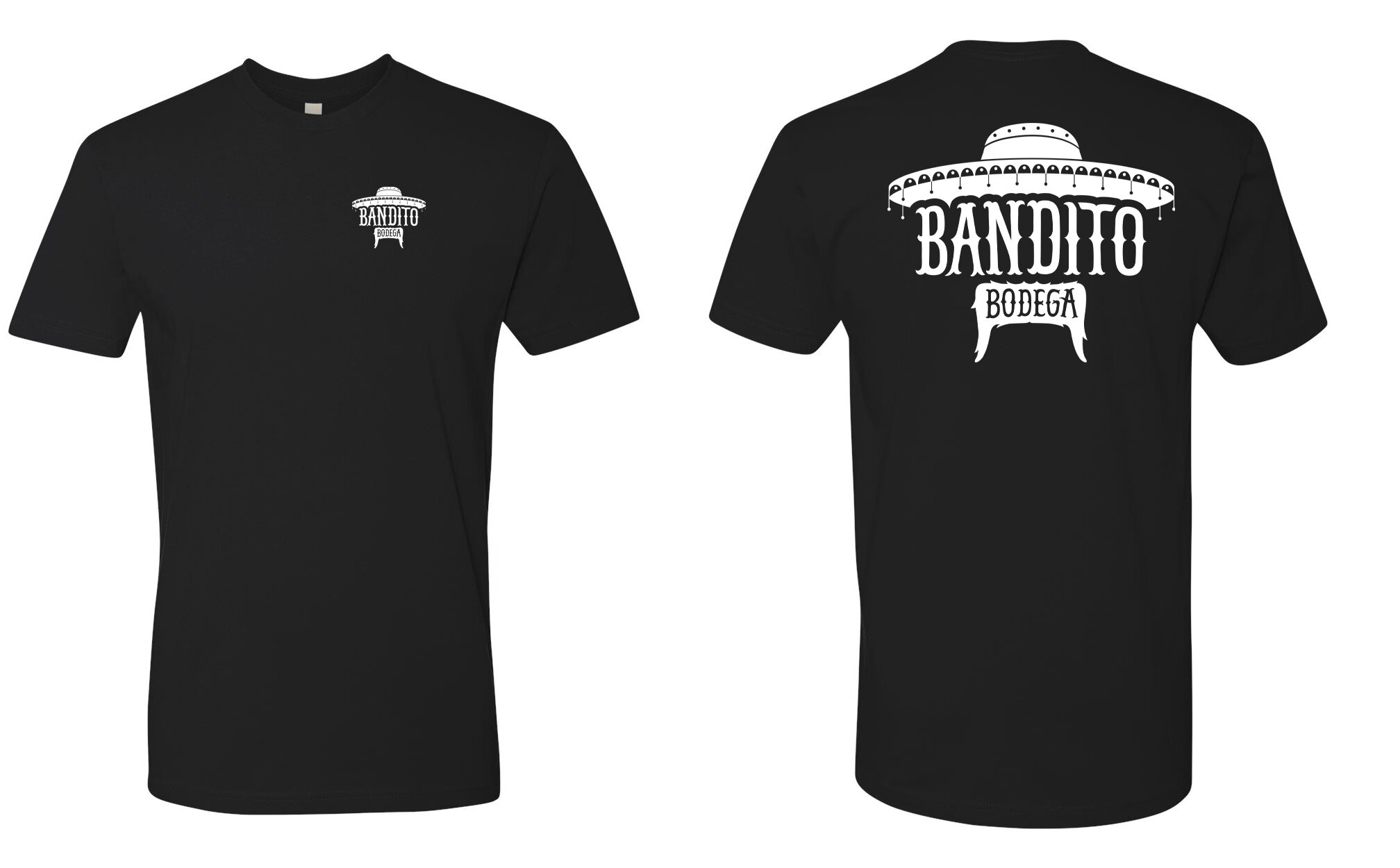 BANDITO BODEGA BLACK TEE — Bandito Bodega