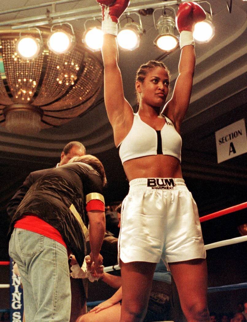 Laila Ali Boxing Boxer Super Middleweight Champion Undefeated