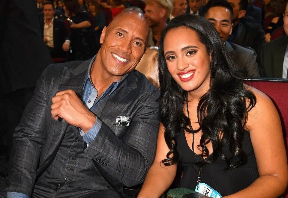 The Rock's daughter shows off new look following WWE name change