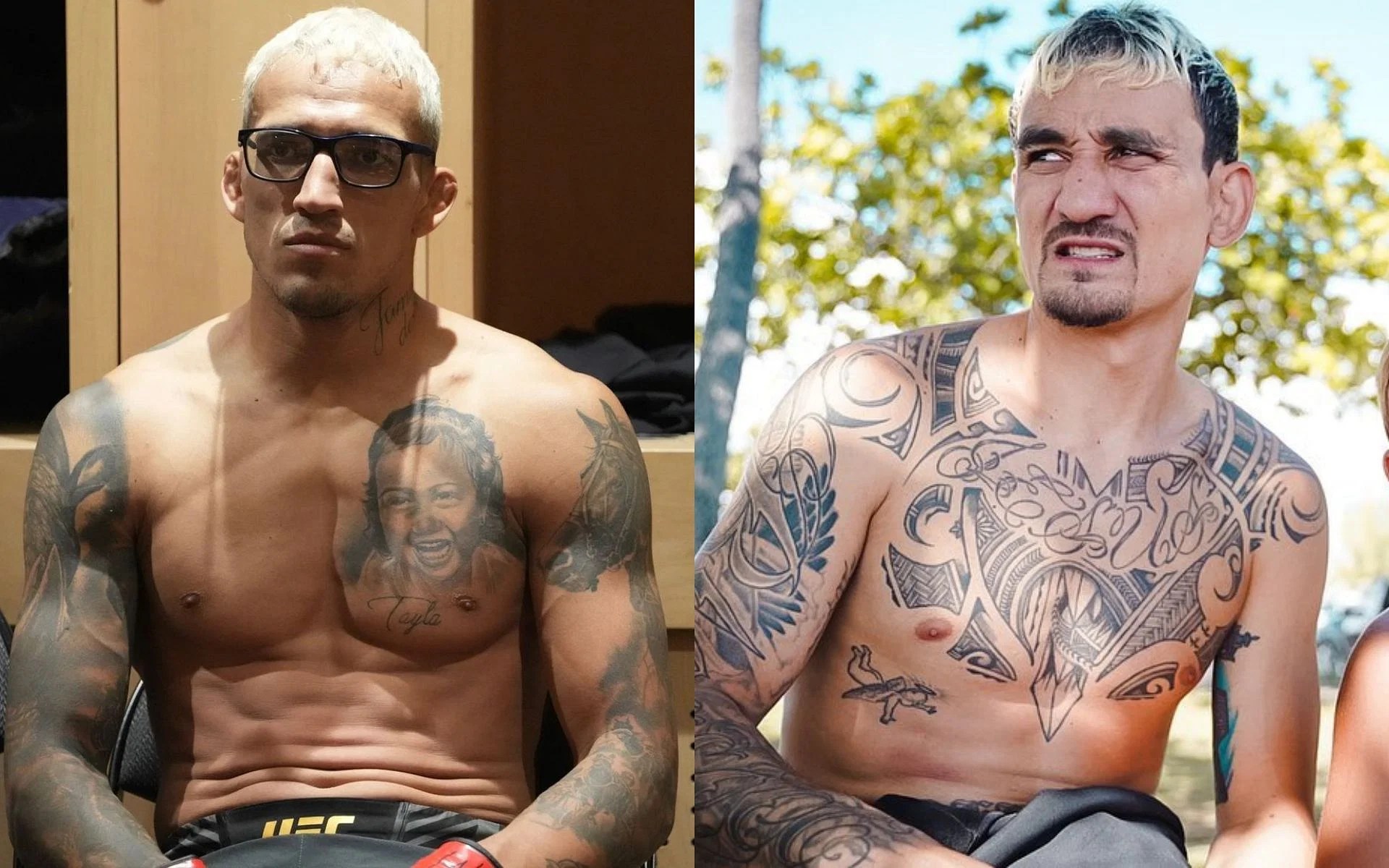 How did Charles Oliveira get paralyzed after Max Holloway fight?