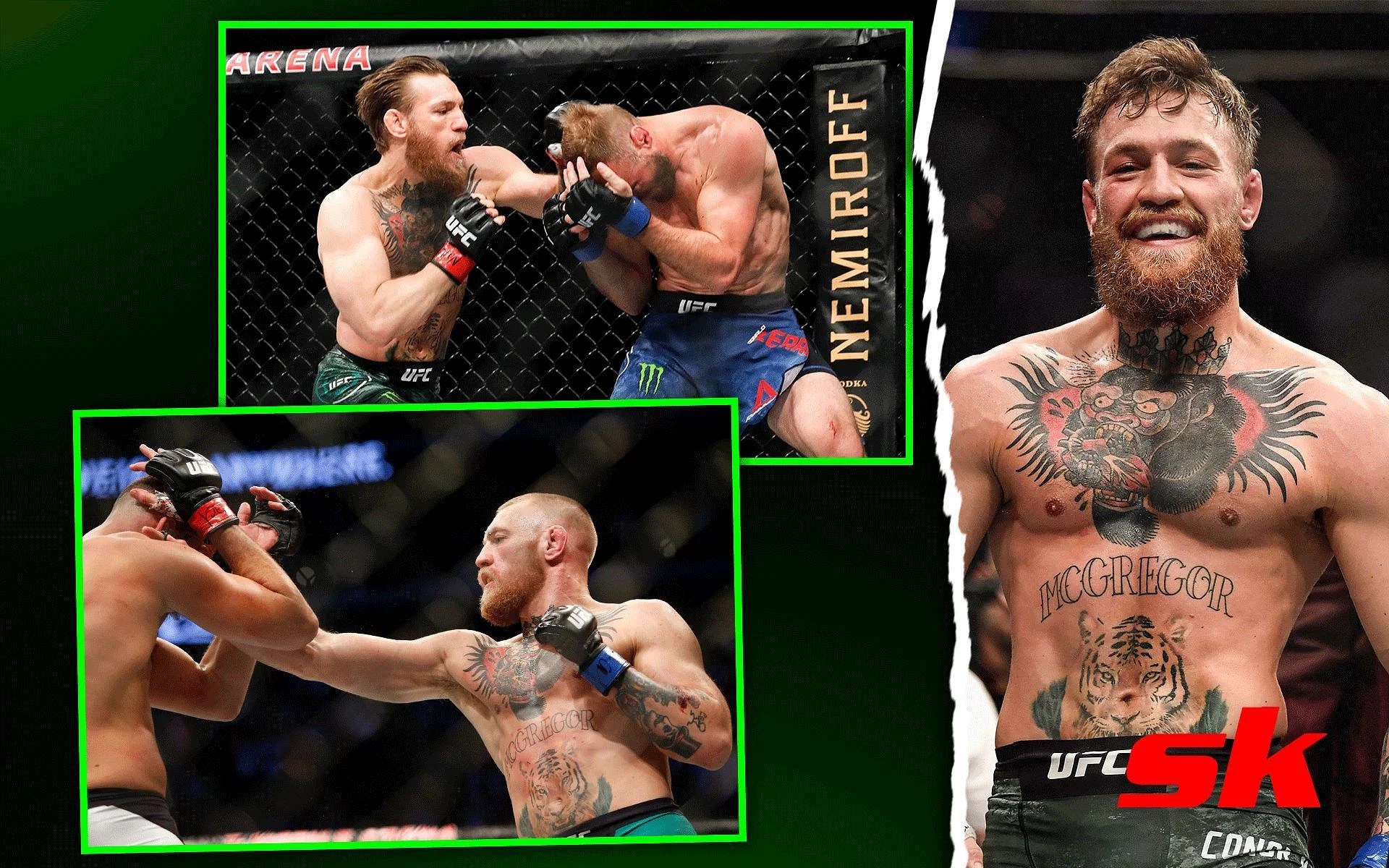 Conor McGregor wingspan How the Irishman's massive reach compared to