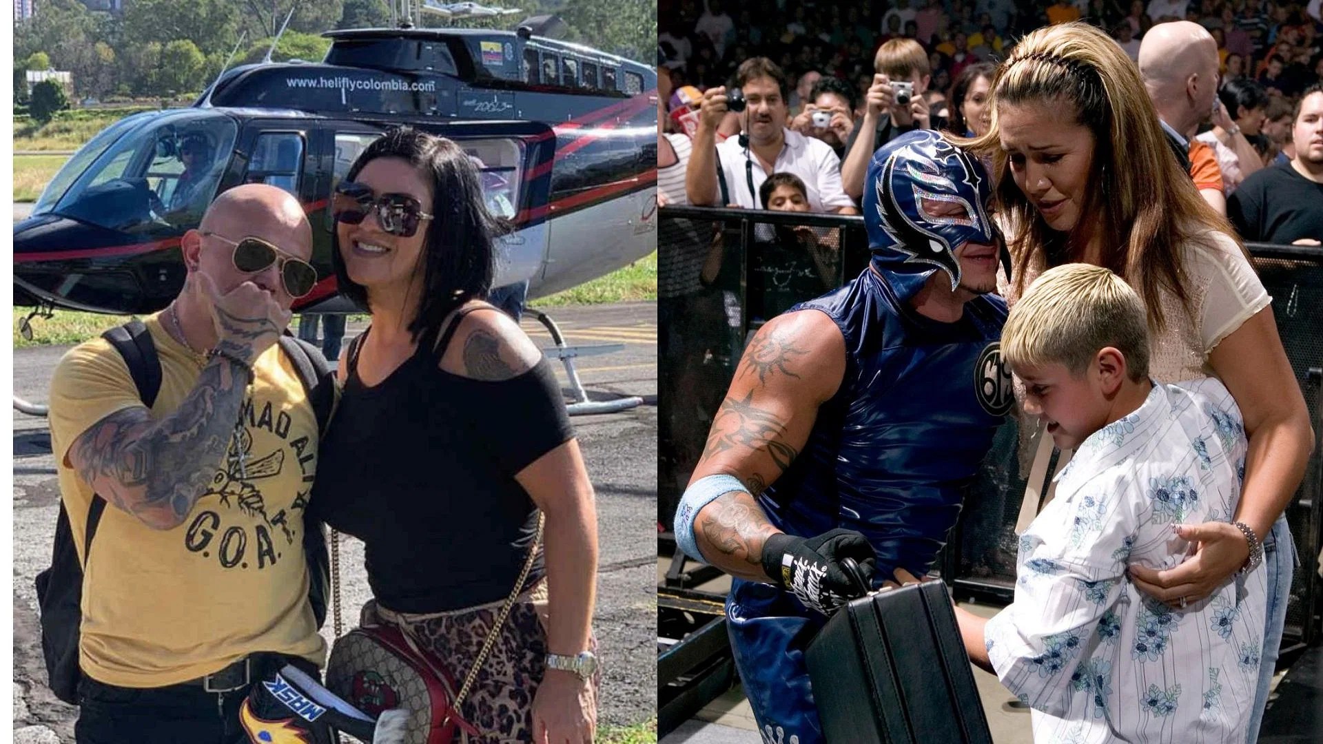 Rey Mysterio Wife What ultimatum did Rey Mysterio's wife Angie give