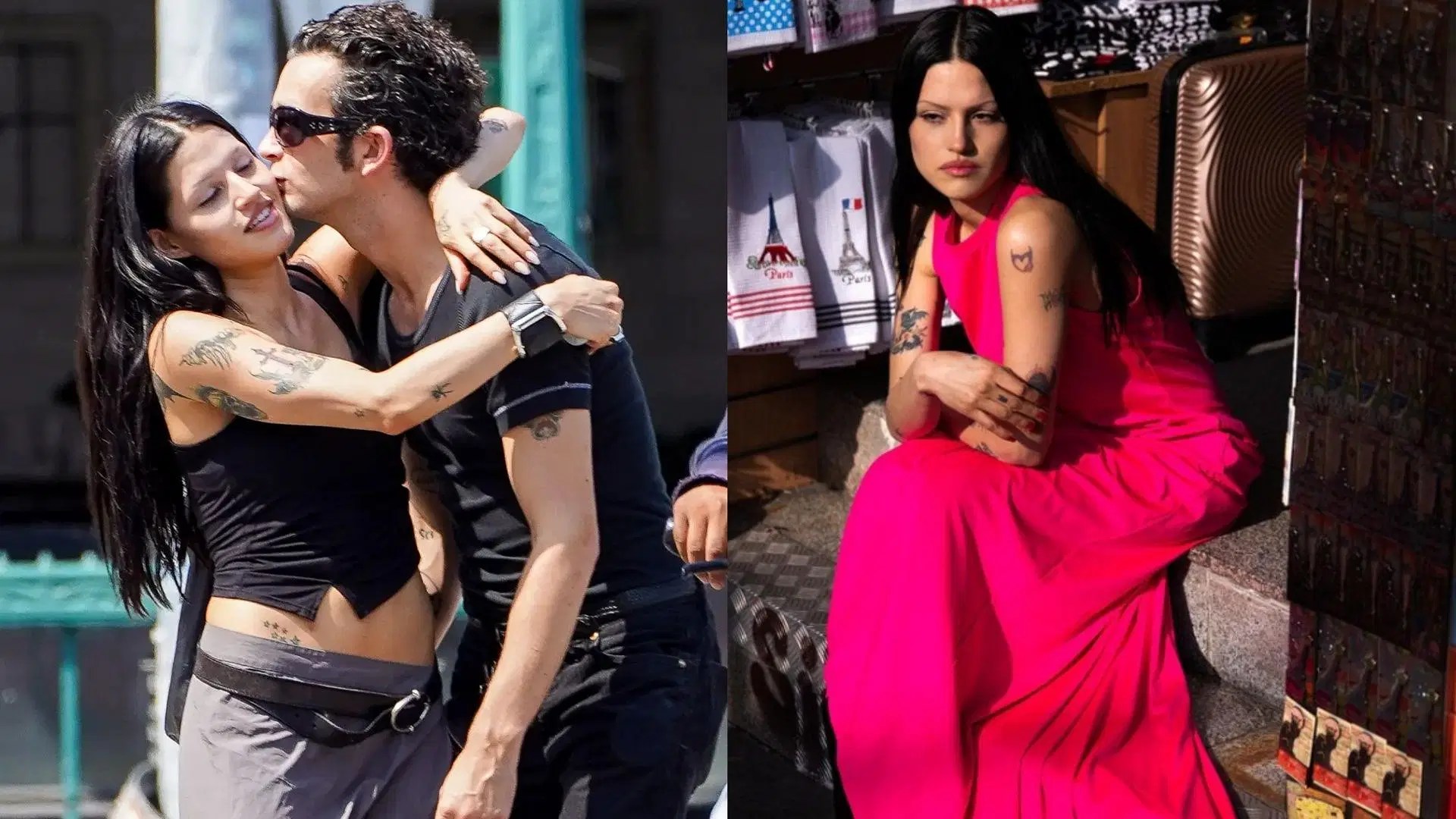Gabbriette "Save the poor girl" Matty Healy and Gabbriette indulge in PDA, sparking hilarious