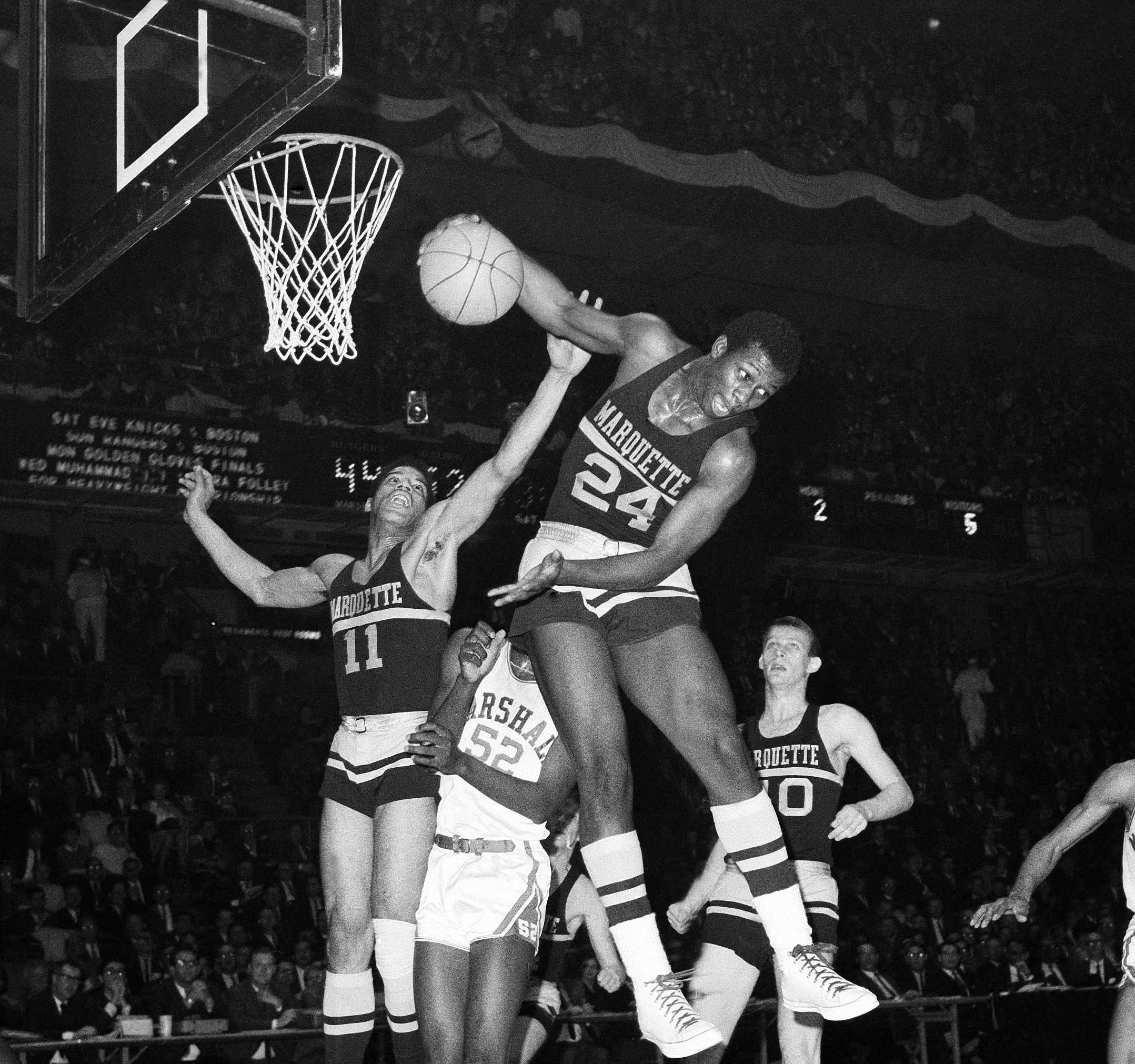 Former Marquette basketball star Thompson dies at 74