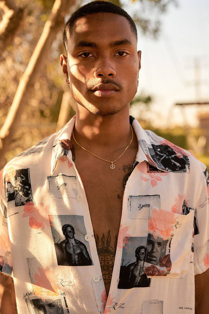 Steve Lacy estrela lookbook de nova coleção da Born x Raised