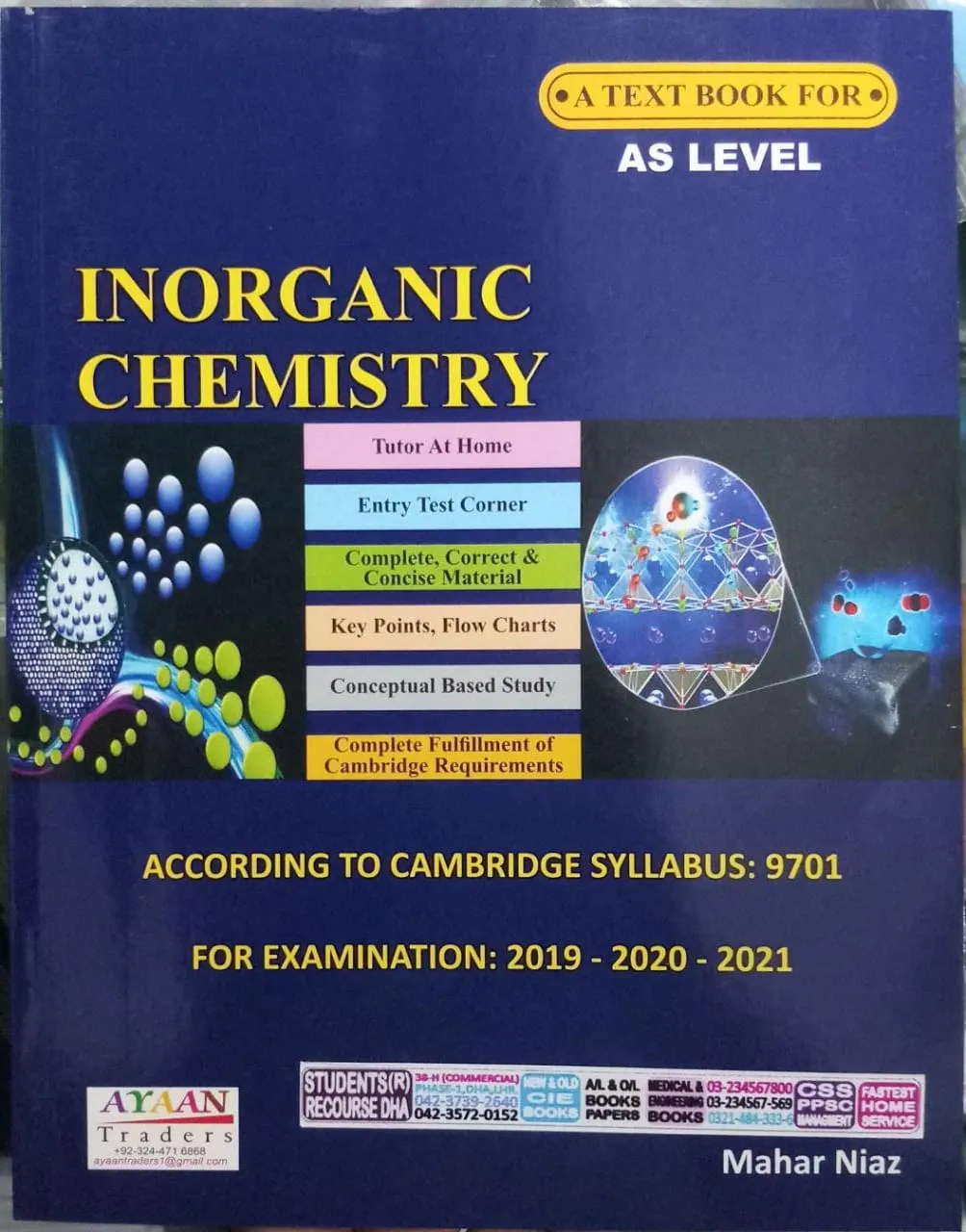 Chemistry A Textbook For AS Level (MAHAR NIAZ
