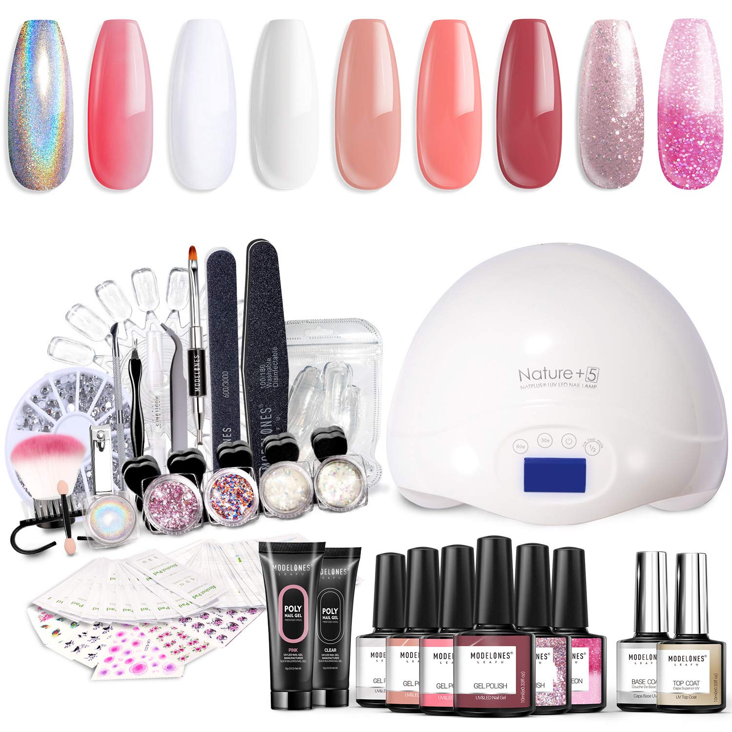 Best DIY Gel Nail Polish Kits For AtHome Manicures StyleCaster
