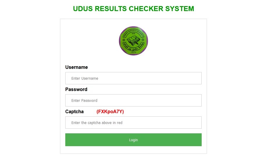 UDUS Result Checker Portal 2024 SureSuccess.Ng