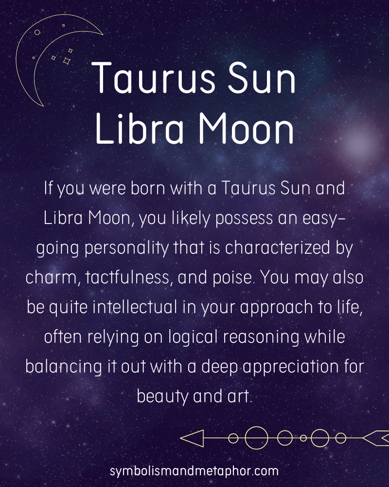 12 Taurus Sun Libra Moon Personality Traits