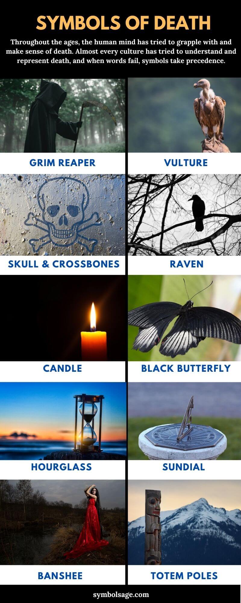 Symbols of Death and What They Mean Symbol Sage