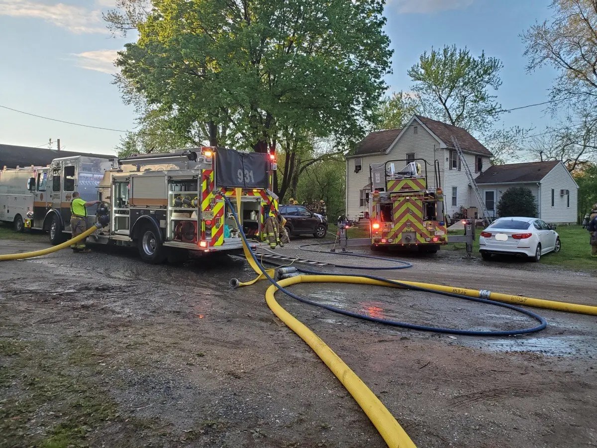 Battalion Two Responds to Working Dwelling Fire on Fox Run Road