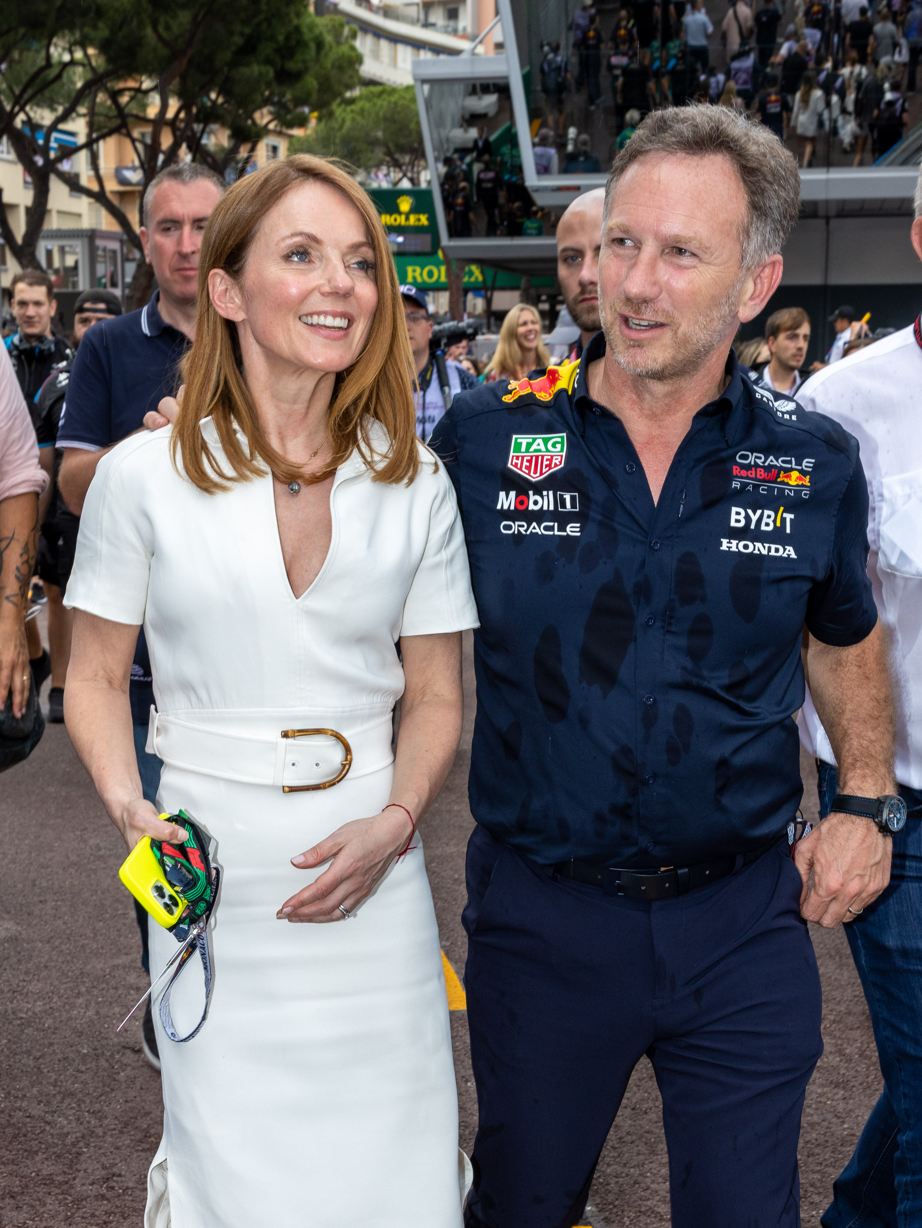 Christian Horner My wife Geri HalliwellHorner was just as gutted as