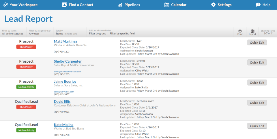 7 Best Free CRM Software For Startups, Small Business