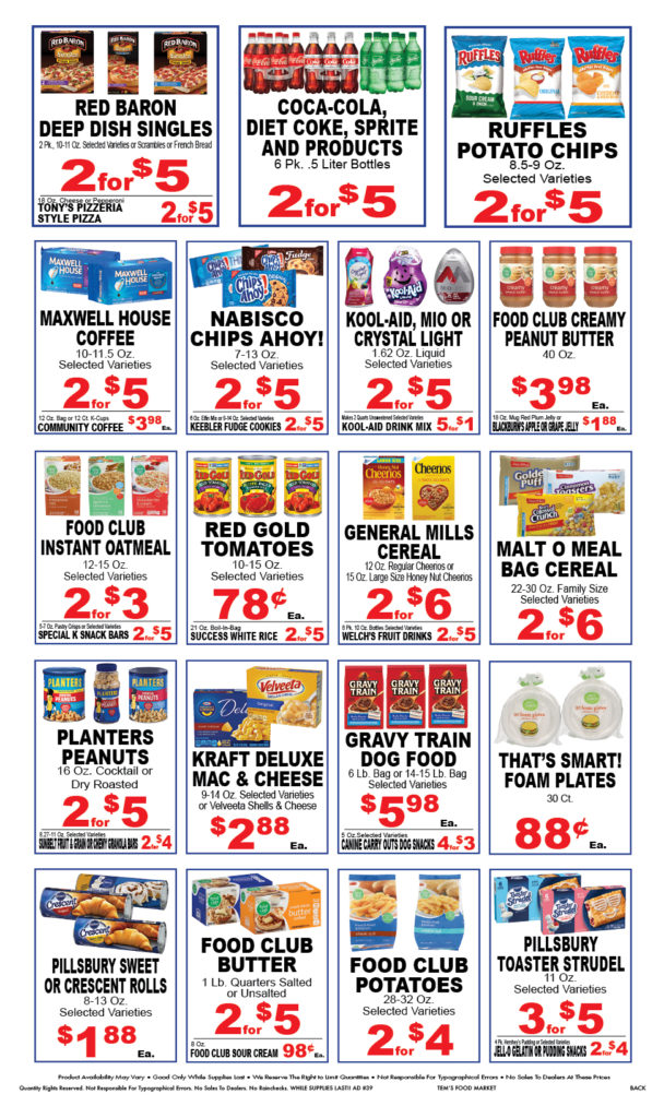 Weekly Ad Tem's Food Market