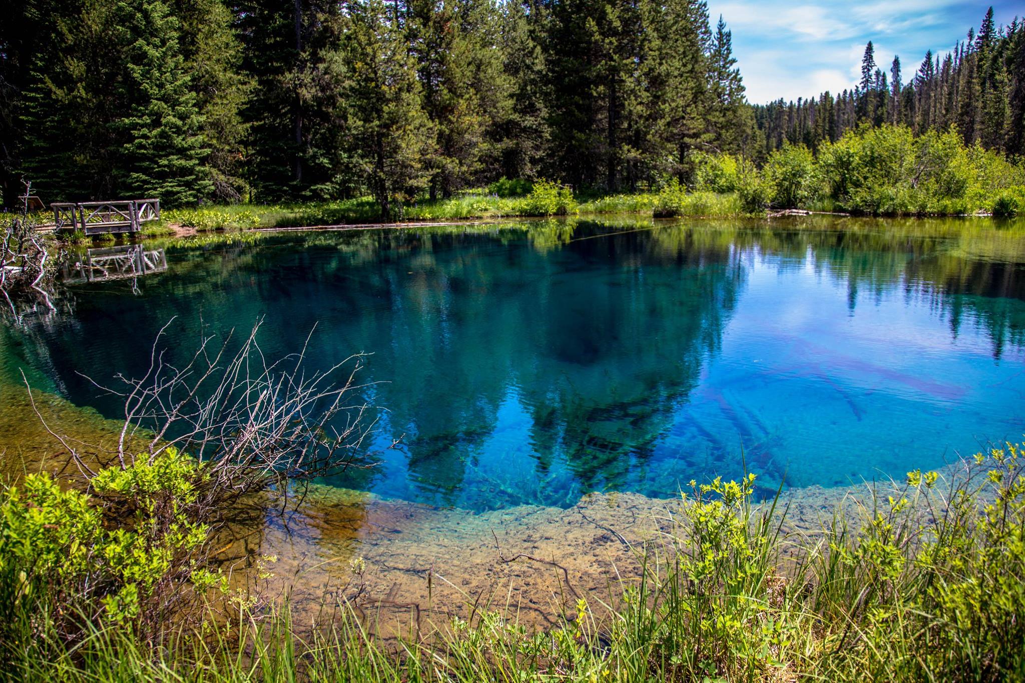 Meet Crater Lake's Stunning Little Sister, Little Crater Lake in Oregon