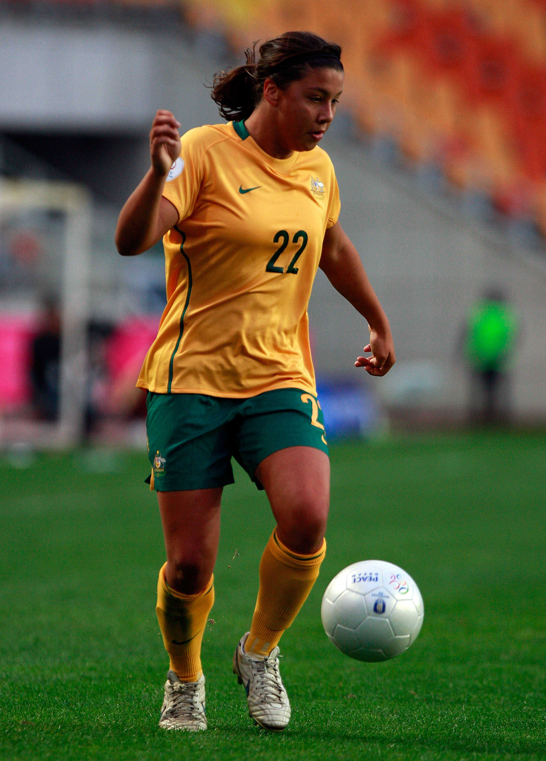 10 Years Ago Today Sam Kerr Scored Her First Goal As A Matilda