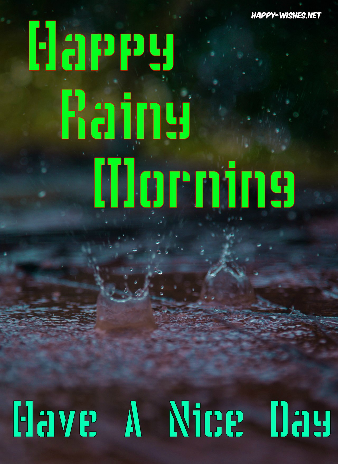 30 Good Morning Wishes For A Rainy Day