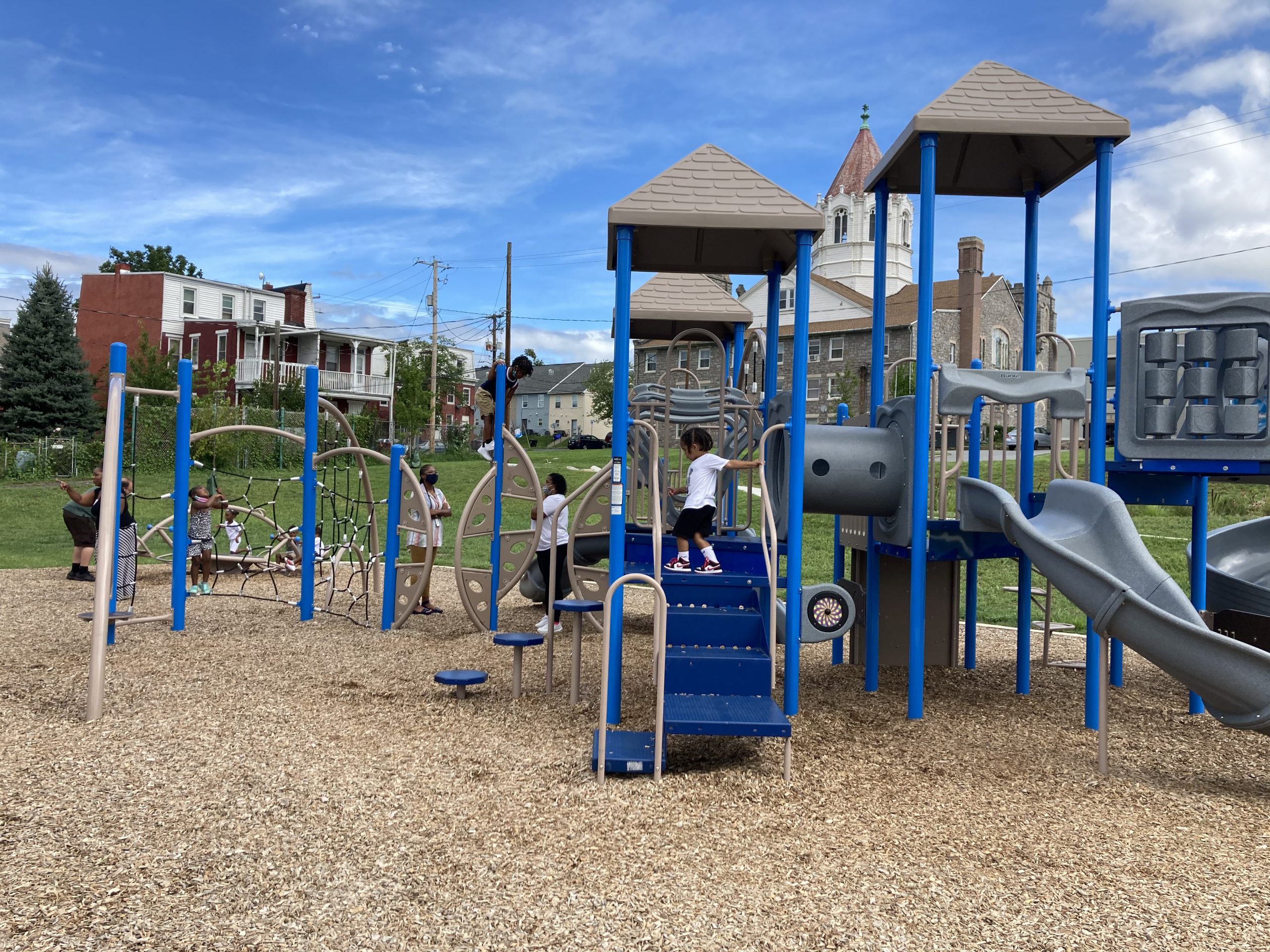 Hop, Skip and Runoff Harrisburg park is renovated to include