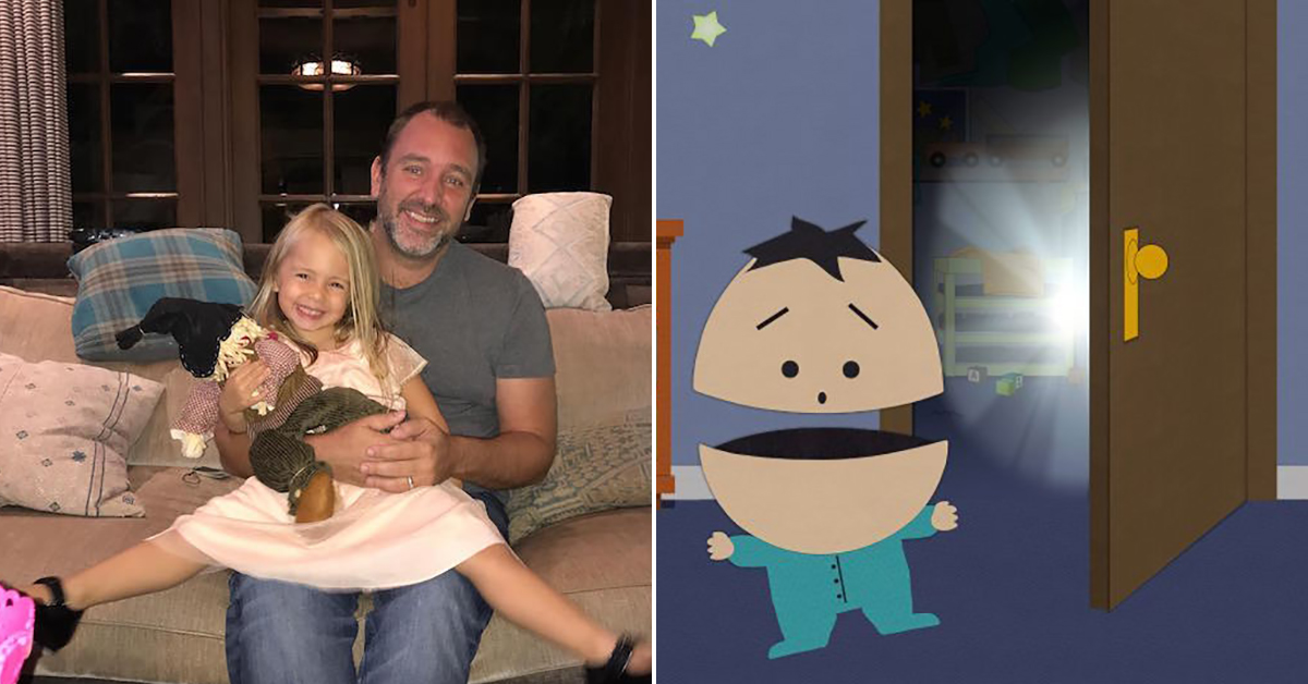Trey Parker and daughter read through her profanity laced dialogue