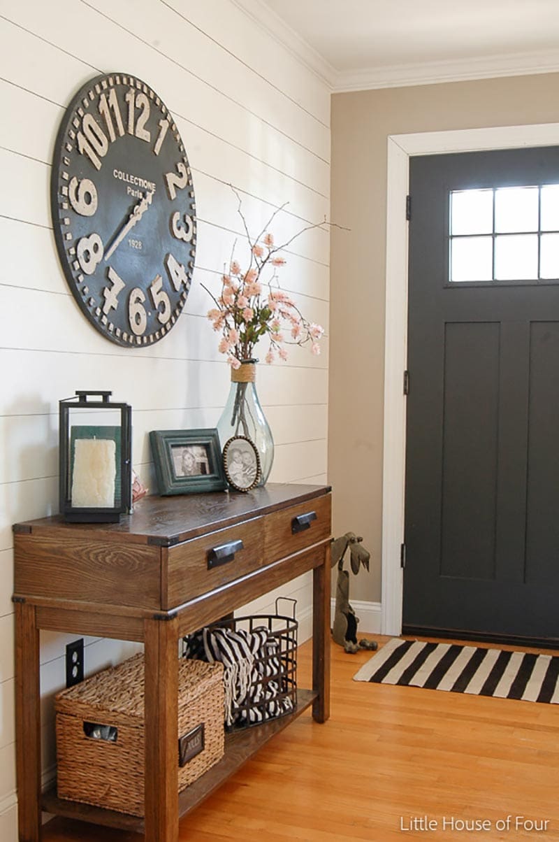 Charming And Budget Friendly Farmhouse Entryway Ideas The Cottage Market
