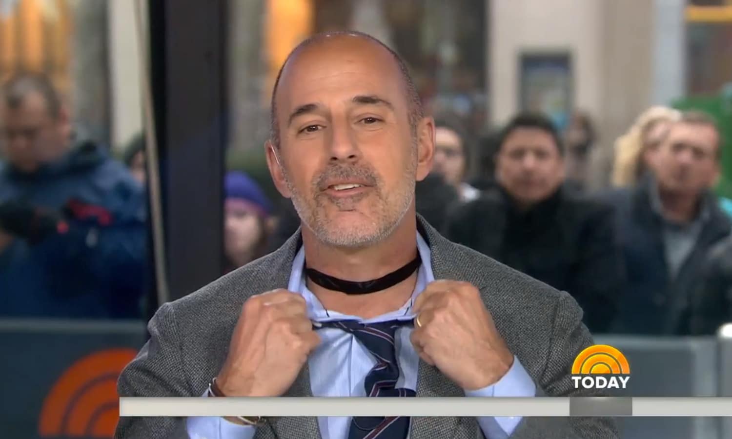 Matt Lauer And The Choker What Other Throwback Trends Should He Try?