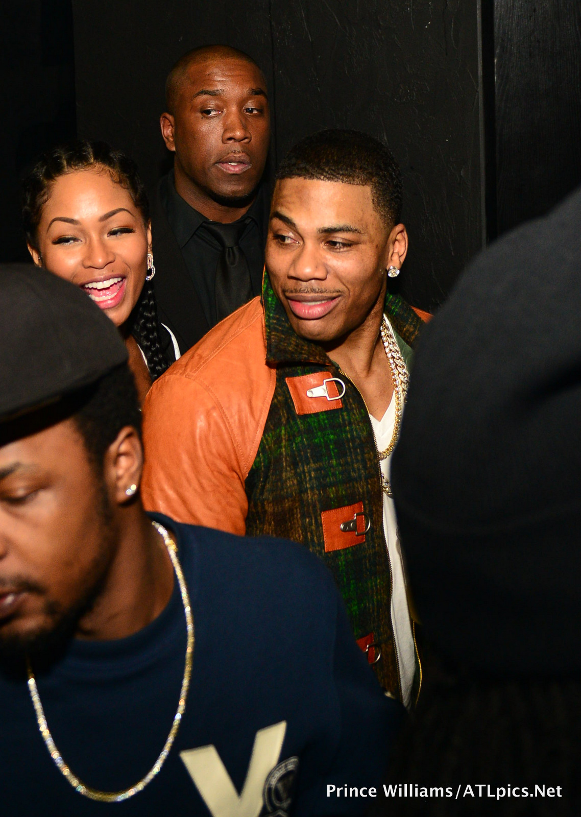 Nelly Officially Brings Out His New Girl, La'Shontae Heckard, to ATL