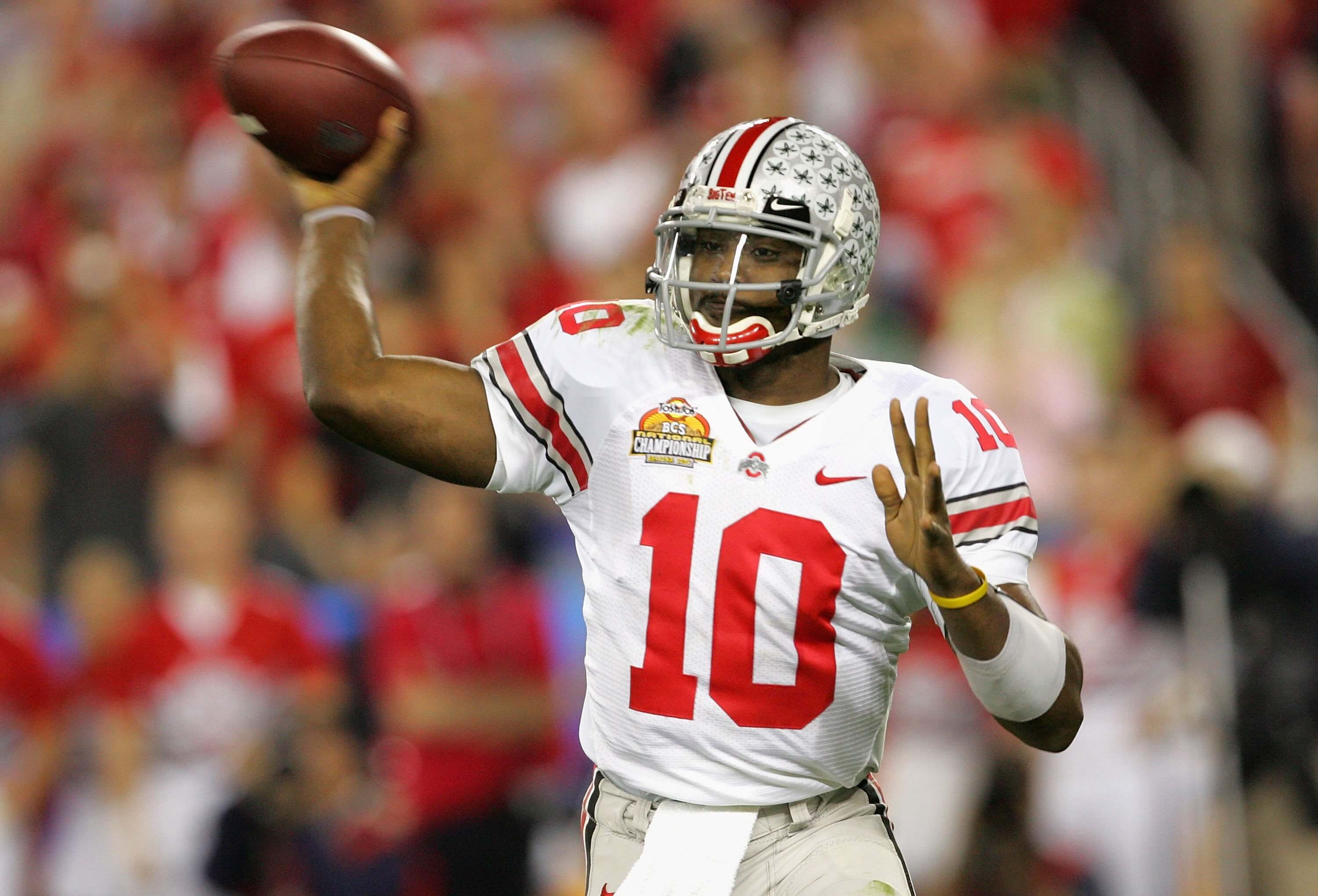 Strike The Pose Troy Smith's Heisman Trophy Season Turns Ten