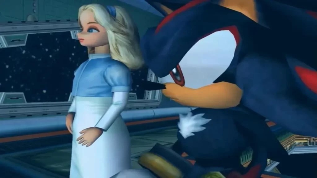 Who is Shadow the hedgehog's girlfriend?