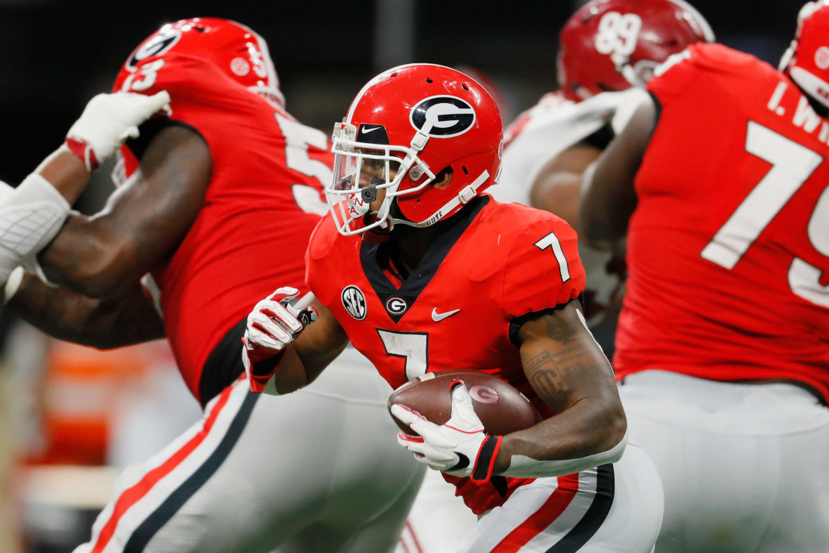 Kirby Smart Offers Injury Update For D'Andre Swift Before LSU Game