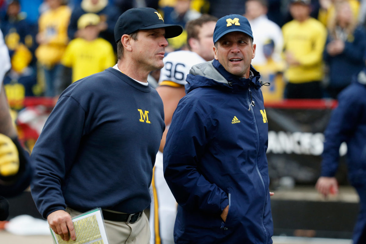 Jim Harbaugh Reveals What Brother Told Him After 2021 Season The Spun
