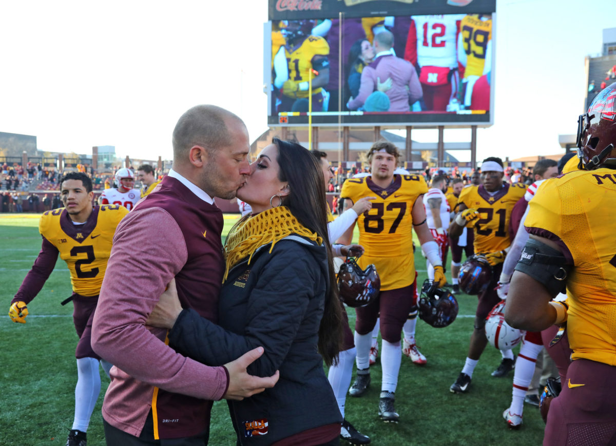 P.J. Fleck's Wife Is Pissed At A Reporter The Spun What's Trending