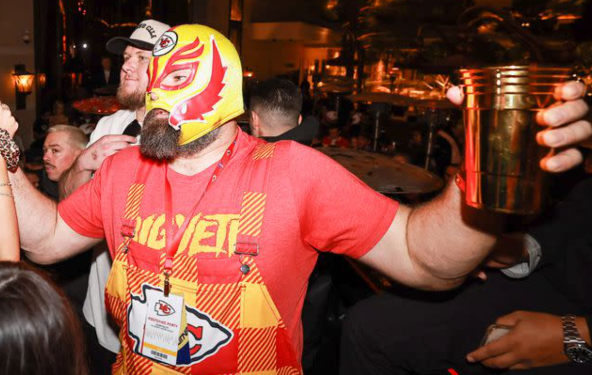 Jason Kelce Had Gross Admission About Luchador Mask He Wore To Super