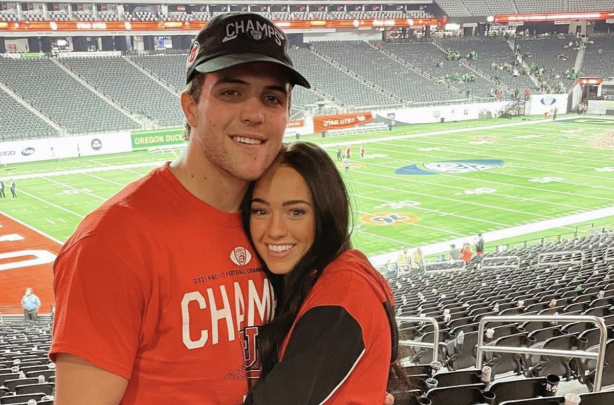 Wife Of Utah Quarterback Bryson Barnes Going Viral Before Kickoff The