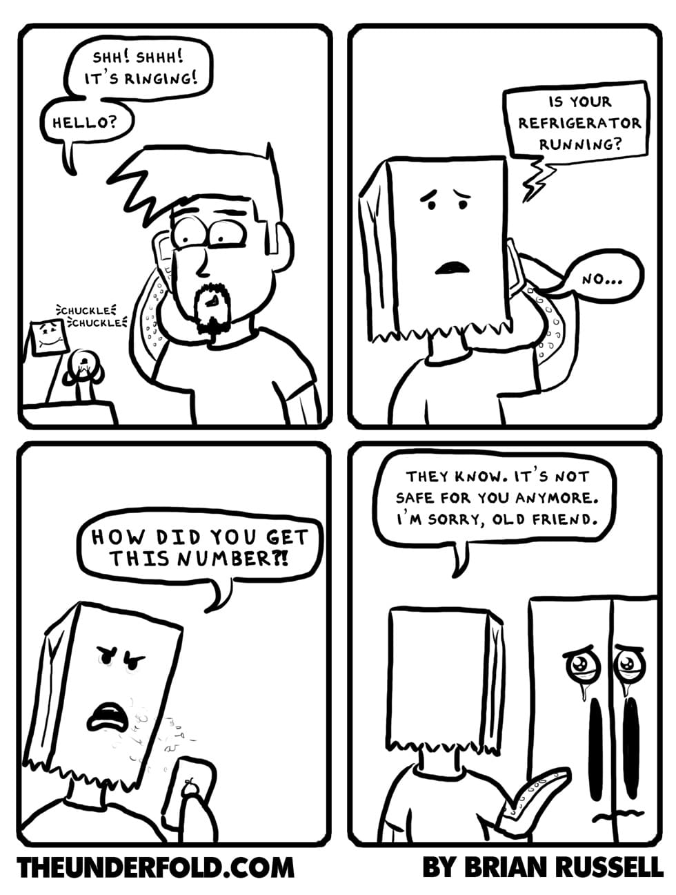 Prank Call Underfold Comics