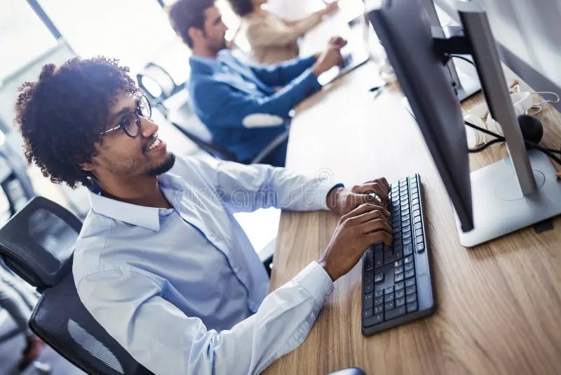 Programmatori Che Collaborano Con Un'azienda IT Per Lo