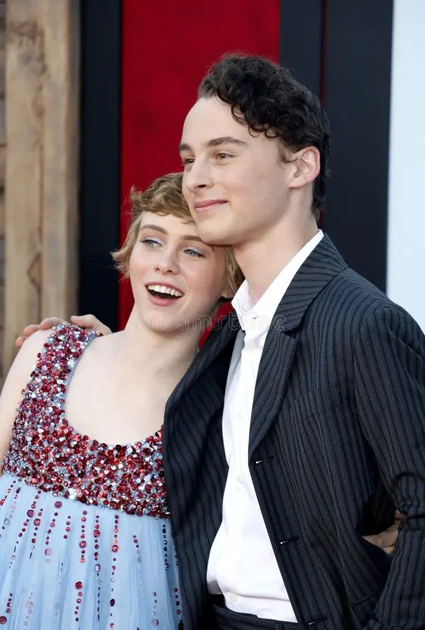 Wyatt Oleff and Sophia Lillis Editorial Photo Image of actresses